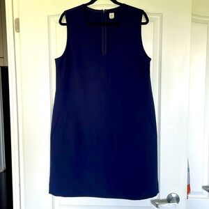 GAP navy sleeveless dress Size L Tall